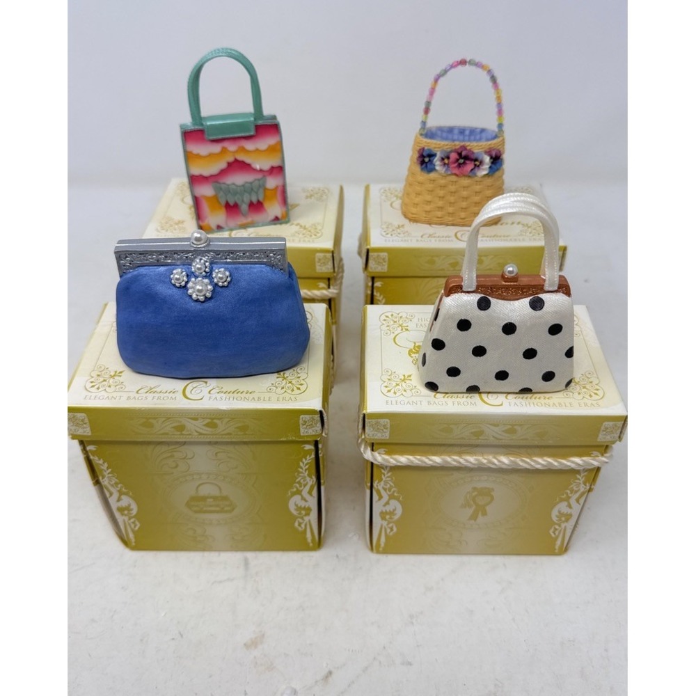 Classic Couture Handbag Collection Purse Lot of 4